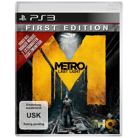 Metro: Last Light - First Edition [PS3] - Der Packshot