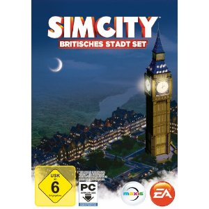 SimCity Add-on: Britisches Stadt-Set [PC] - Der Packshot