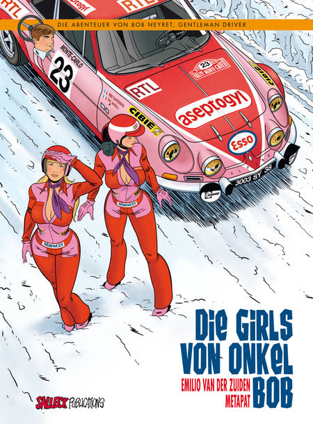 Die Abenteuer von Bob Neyret, Gentleman Driver 1: Die Girls von Onkel Bob  - Das Cover