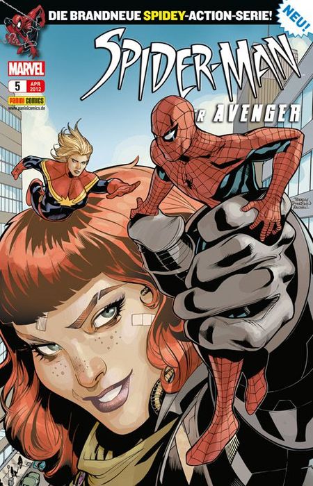 Spider-Man, Der Avenger 5 - Das Cover