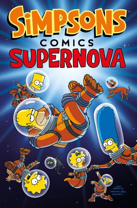Simpsons Comics Sonderband 22: Supernova - Das Cover