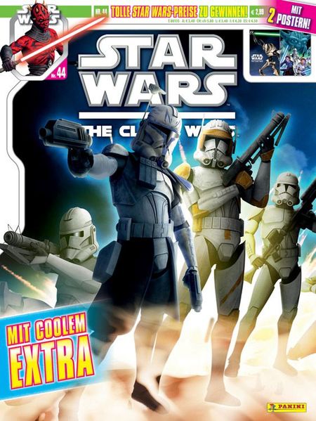 Star Wars The Clone Wars Magazin 44 - Das Cover