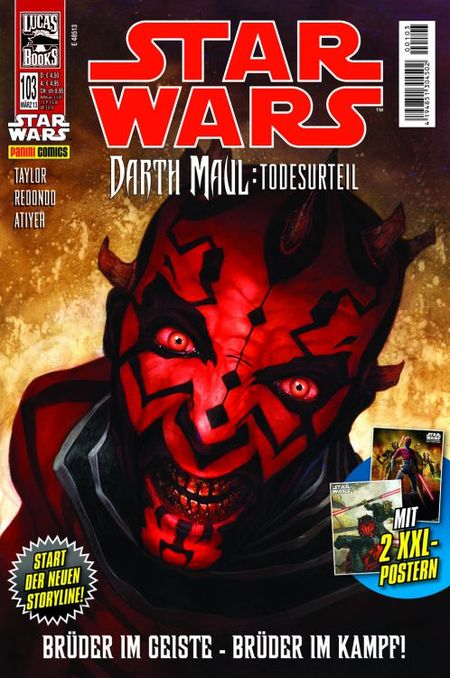 Star Wars 103 Darth Maul: Todesurteil - Das Cover