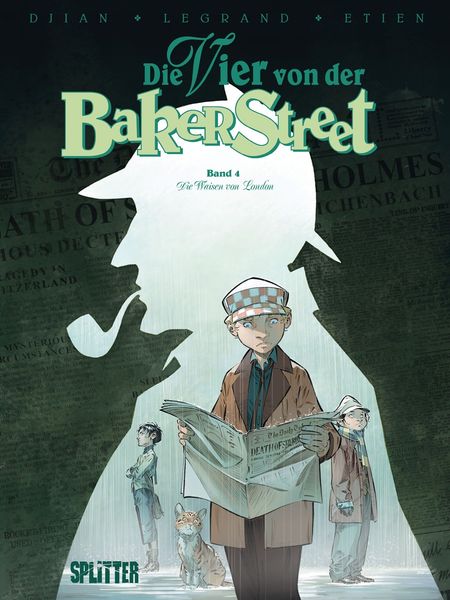 Die Vier von der Baker Street 4: Die Waisen von London - Das Cover