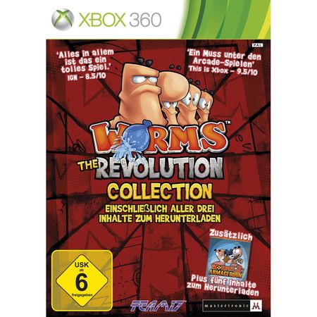 Worms - The Revolition Collection [Xbox 360] - Der Packshot