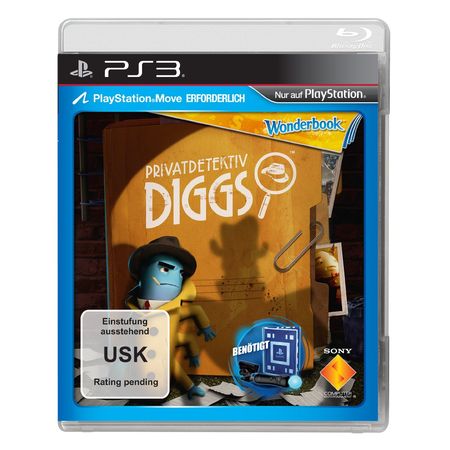 Privatdetektiv Diggs (Wonderbook) [PS3] - Der Packshot