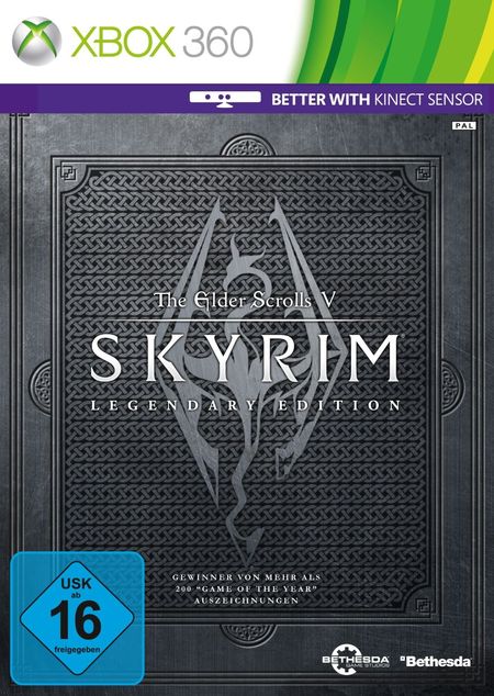 The Elder Scrolls V: Skyrim - Legendary Edition [Xbox 360] - Der Packshot