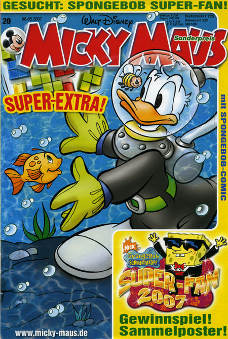 Micky Maus 20/2007 - Das Cover
