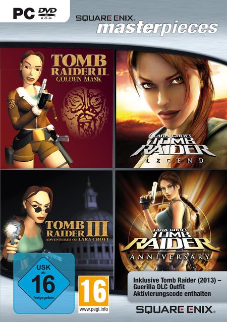 Square Enix Masterpieces: Tomb Raider Quadrology [PC] - Der Packshot