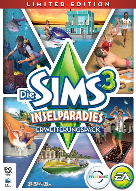 Die Sims 3 Add-on: Inselparadies - Limited Edition [PC] - Der Packshot