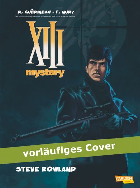 XIII Mystery 5: Steve Rowland - Das Cover