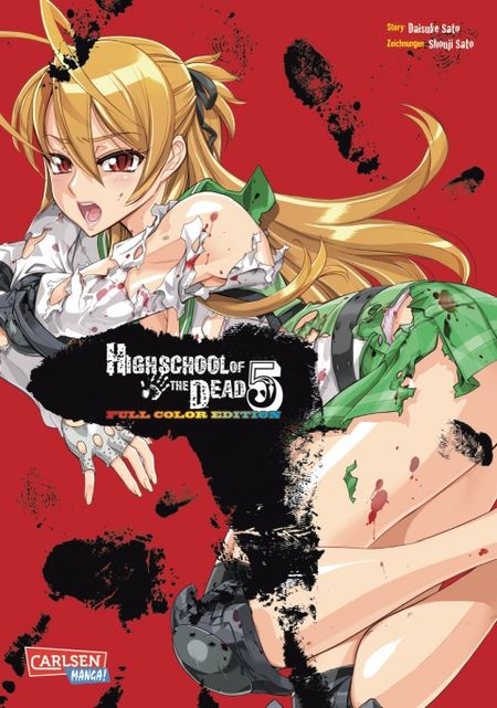 Highschool of the Dead Full Color Edition 5 - Das Cover
