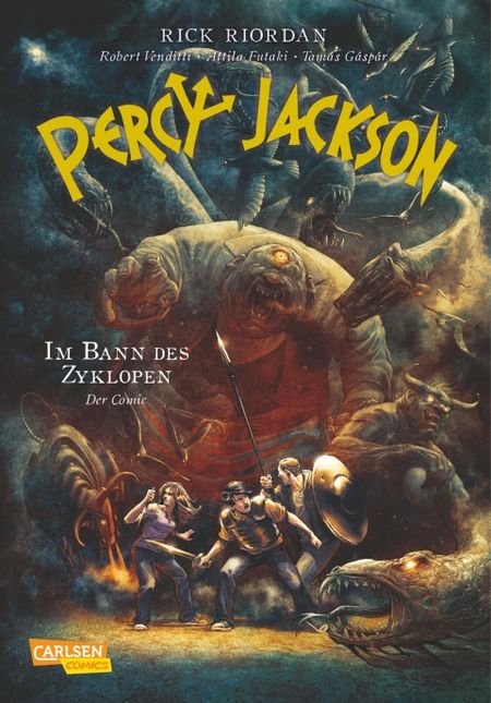 Percy Jackson 2: Im Bann des Zyklopen - Das Cover
