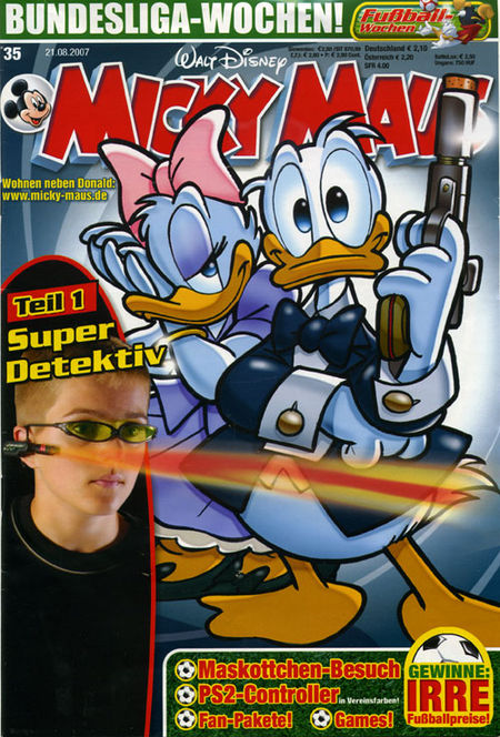 Micky Maus 35/2007 - Das Cover