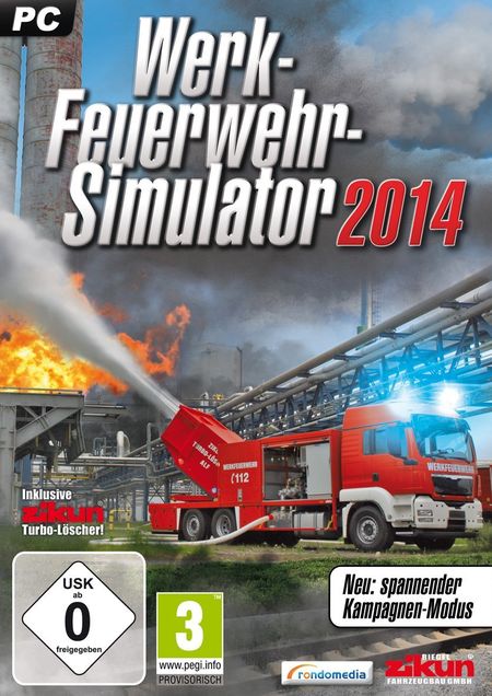 Werk-Feuerwehr-Simulator 2014 [PC] - Der Packshot