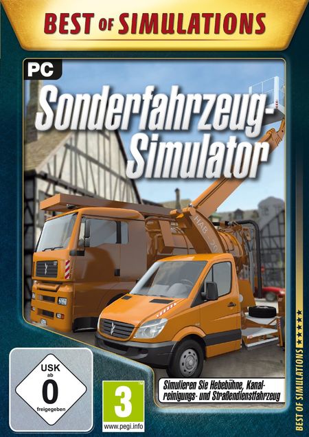 Best of Simulations: Sonderfahrzeug-Simulator [PC] - Der Packshot