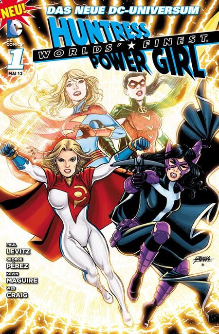 Worlds Finest Huntress & Power Girl 1 - Das Cover