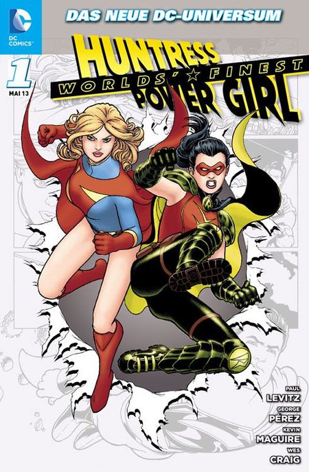 Worlds Finest Huntress & Power Girl 1 Variant - Das Cover