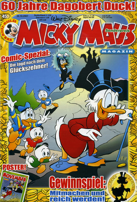Micky Maus 45/2007 - Das Cover