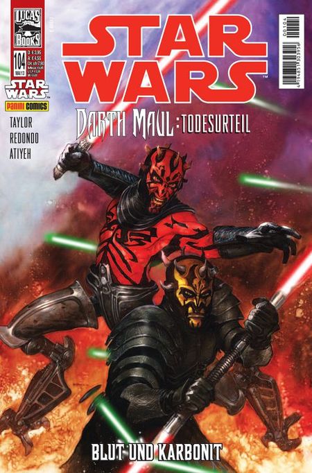 Star Wars 104 Darth Maul: Todesurteil - Das Cover