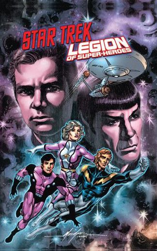 Star Trek / Legion of Super-Heroes HC - Das Cover
