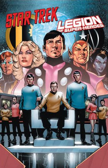 Star Trek / Legion of Super-Heroes SC - Das Cover