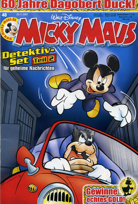 Micky Maus 48/2007 - Das Cover