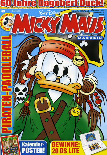 Micky Maus 49/2007 - Das Cover