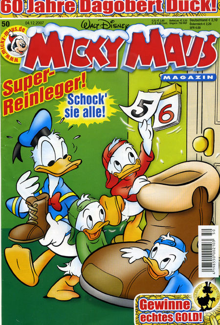 Micky Maus 50/2007 - Das Cover