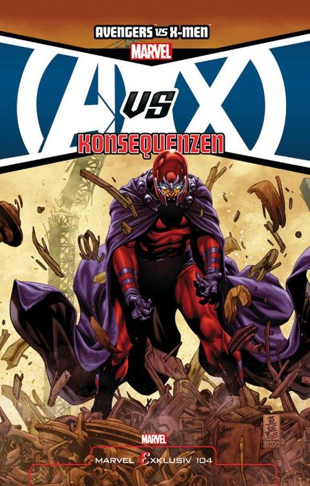 Marvel Exklusiv 104: Avengers vs. X-Men - Konsequenzen HC - Das Cover