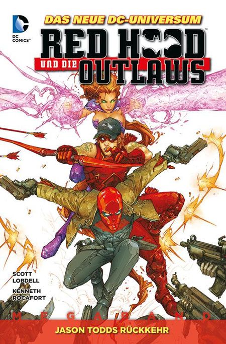 Red Hood und die Outlaws Megaband 1 - Das Cover
