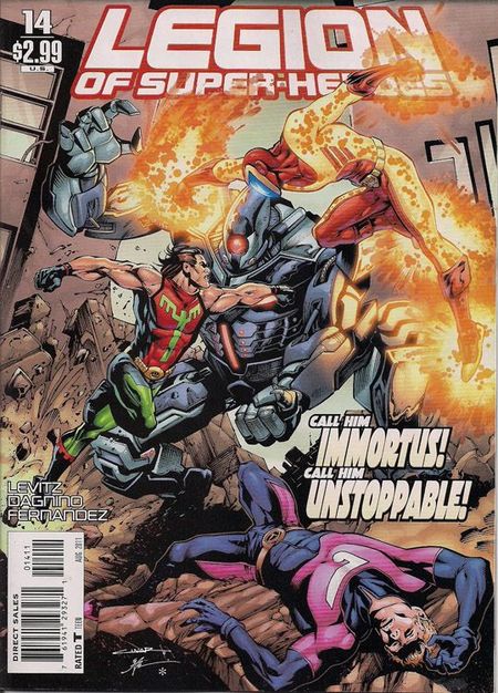 Legion Of Super-Heroes 4 - Das Cover