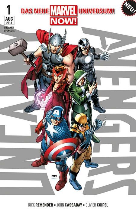 Uncanny Avengers 1 - Das Cover