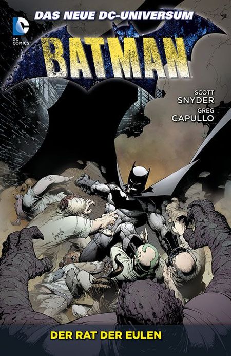 Batman Paperback 1: Der Rat der Eulen SC - Das Cover