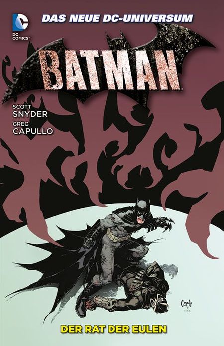 Batman Paperback 1: Der Rat der Eulen HC - Das Cover