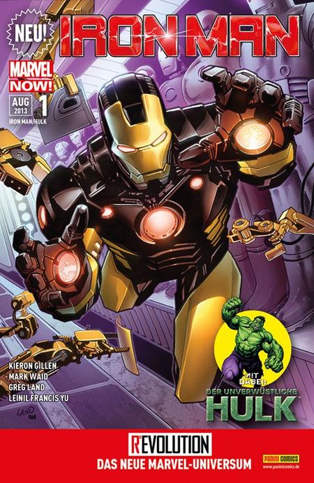 Iron Man/Hulk 1 - Das Cover