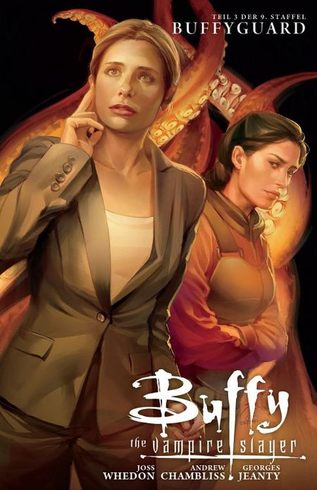 Buffy The Vampire Slayer 9. Staffel, Band 3: Buffyguard
 - Das Cover