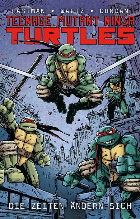 Teenage Mutant Ninja Turtles: Die Zeiten ändern sich - Das Cover