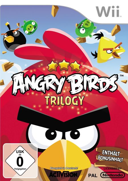 Angry Birds Trilogy [Wii] - Der Packshot
