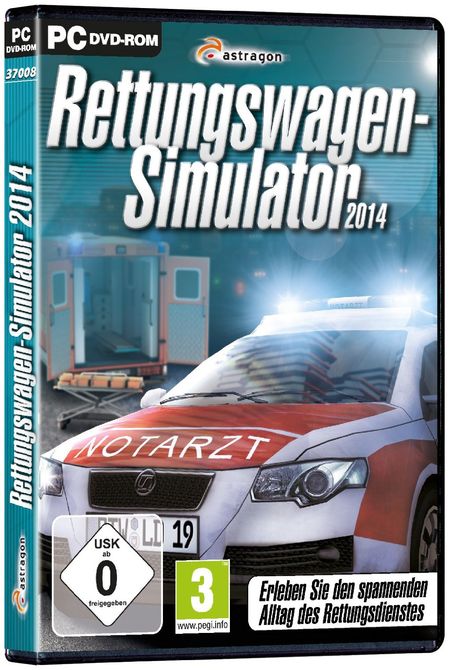 Rettungswagen-Simulator 2014 [PC] - Der Packshot