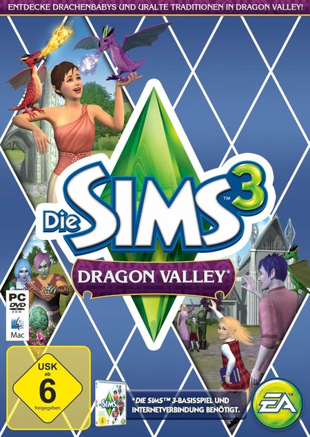 Die Sims 3 Add-on: Dragon Valley [PC] - Der Packshot