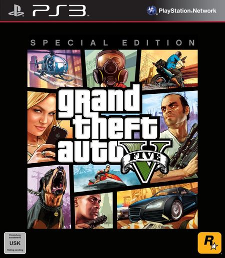 Grand Theft Auto 5 - Special Edition [PS3] - Der Packshot