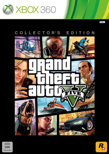 Grand Theft Auto 5 - Collector's Edition [Xbox 360] - Der Packshot