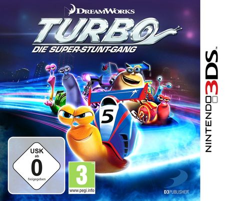 Turbo: Die Super-Stunt-Gang [3DS] - Der Packshot