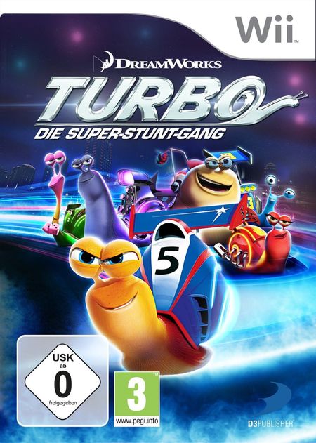 Turbo: Die Super-Stunt-Gang [Wii] - Der Packshot