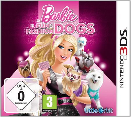 Barbie: Fun and Fashion Dogs [3DS] - Der Packshot