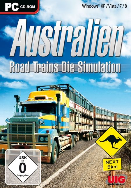 Australien Road Trains: Die Simulation [PC] - Der Packshot