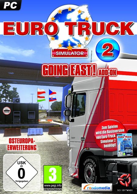 Euro Truck Simulator 2 Add-on: Going East! [PC] - Der Packshot