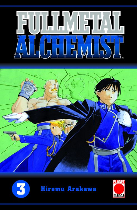 Fullmetal Alchemist 3 - Das Cover