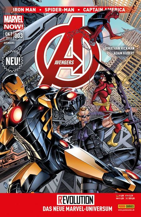 Avengers 3 - Das Cover